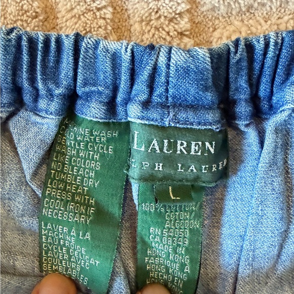 Lauren Ralph Lauren Drawstring Denim - Picture 3 of 12